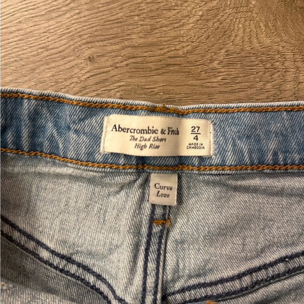 Abercrombie & Fitch dad short high rise curve love - Picture 2 of 3